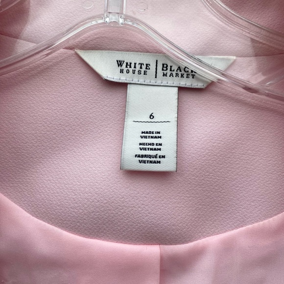 Women's Pink blazer Jacket White House black market - Picture 2 of 3